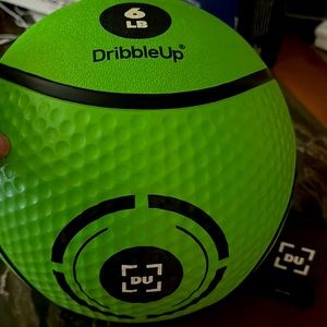 6 lb Dribble Up Smart Strength Ball like new!